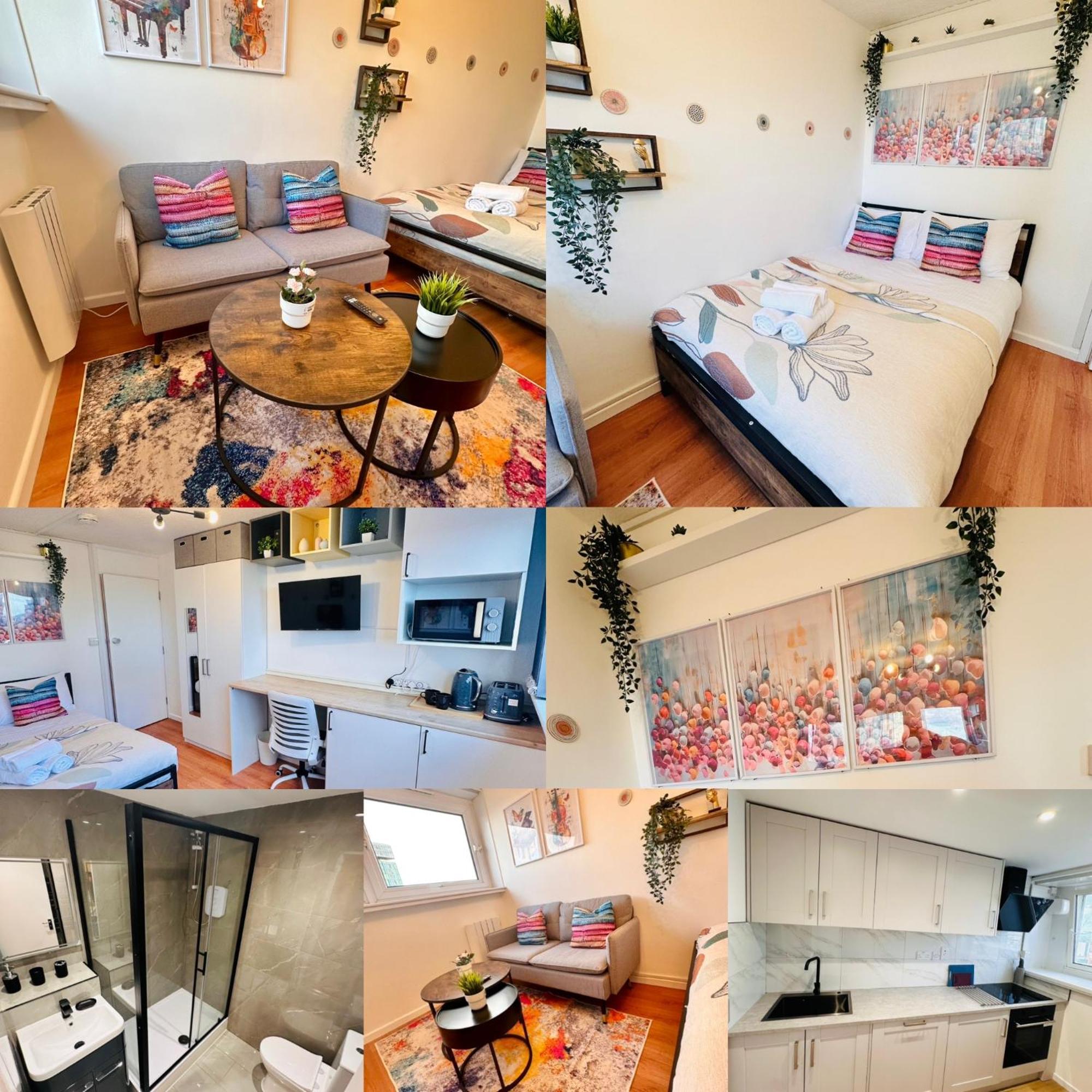 B - Newley Renovated Private Self-Contained Room In A Shared Apartment In Birmingham City Centre ภายนอก รูปภาพ